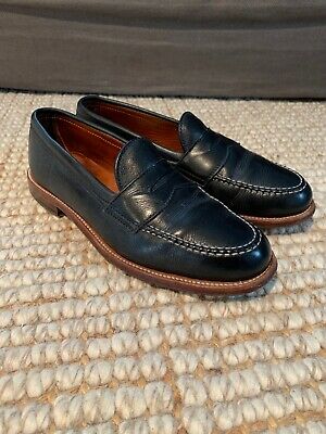 Alden D6209F Black Lady Calf LHS / Penny Loafer
