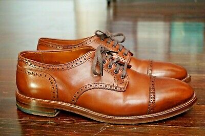 Alden 22720 Brown Calfskin Perforated Straight Tip Blucher