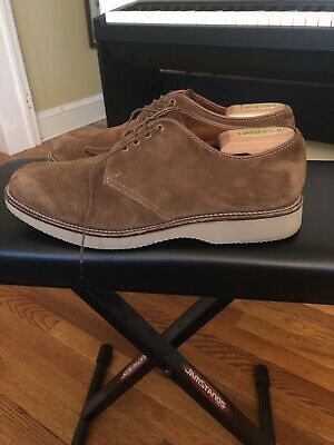 Alden D6407 Snuff Suede Nassau Plain Toe Blucher