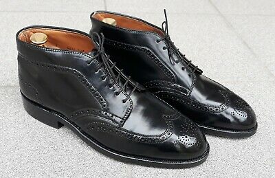 Alden 8655 Black Shell Cordovan Wing Tip Boot