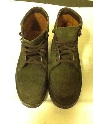 Alden 3563 Hunting Green Suede Michigan Boot