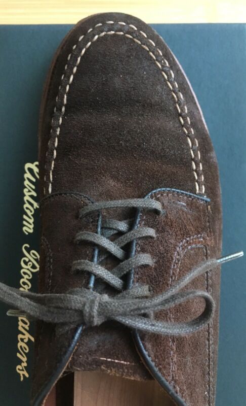 美品ALDEN #73034  サイズ9.5d シャモアレンジャーモック　レア Alden 73034 Tobacco Reverse Chamois Ranger Mocc | Alden