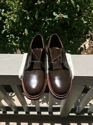 Alden 93914 Cigar Shell Cordovan Plain Toe Blucher
