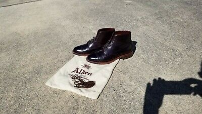 Alden D6873HC Color 8 Shell Cordovan Perforated Cap Toe Boot