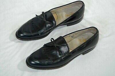 Alden 671 Black Calfskin Tassel Loafer