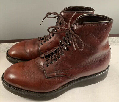 Alden D5803H Brown Scotch Grain Plain Toe Boot