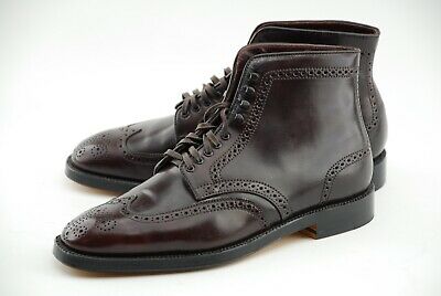 Alden M5811H Color 8 Shell Cordovan Wing Tip Boot