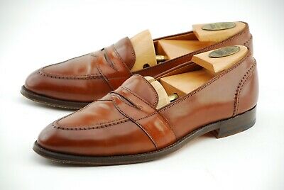 Alden 6830 Whiskey Shell Cordovan Full Strap Loafer