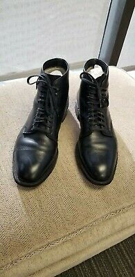 Alden D5808HC Black Alpine Grain Cap Toe Boot