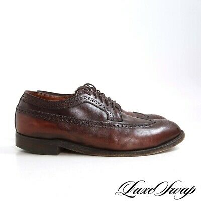 Alden D6528 Dark Brown Calfskin Long Wing Blucher