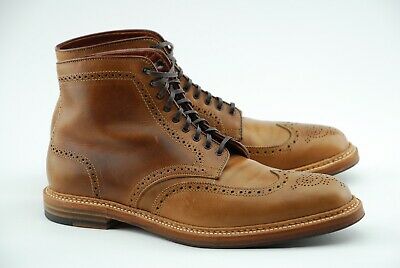 Alden 44625 Natural Chromexcel Wing Tip Boot