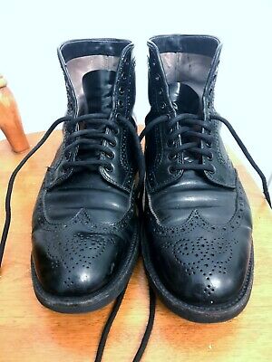 Alden 44669C Black Shell Cordovan Wing Tip Boot