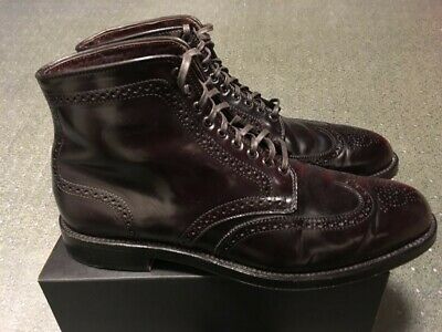 Alden 44668 Color 8 Shell Cordovan Wing Tip Boot