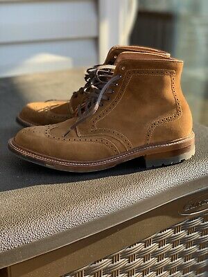 Alden D7814C Snuff Suede Wing Tip Boot