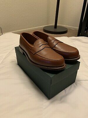 Alden D6213F Cognac Calfskin LHS / Penny Loafer