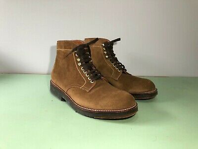 Alden 86046H Snuff Suede Plain Toe Boot