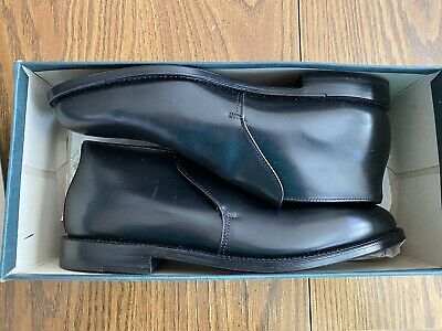 Alden 1231 Black Calfskin Chukka Slip-On Boot