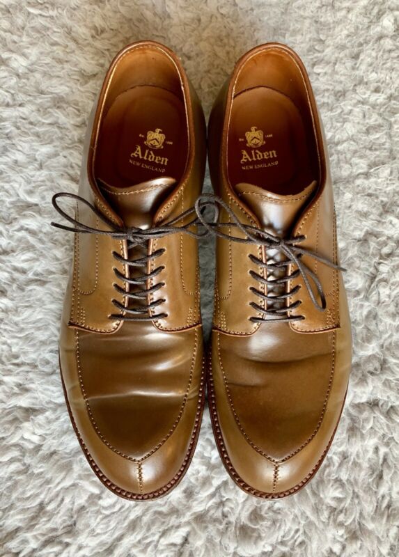 Alden 2212 Whiskey Shell Cordovan Norwegian Front Blucher