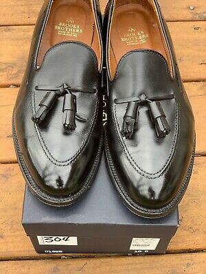 alden black tassel loafer