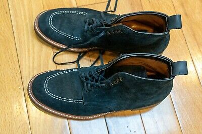 Alden 40543H Navy Reverse Chamois Indy Boot