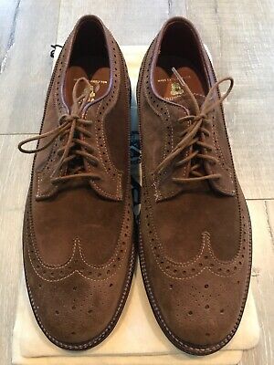 Alden D4512 Tobacco Suede Long Wing Blucher