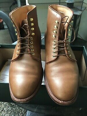 Alden D5838H Natural Chromexcel Plain Toe Boot