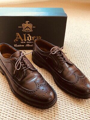 Alden 97572C Brown Calfskin Long Wing Blucher