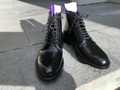 Alden 8507HC Black Calfskin Plain Toe Boot