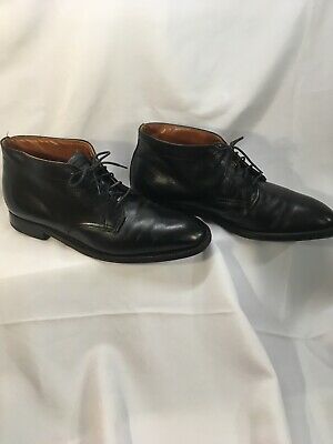 Alden 8626 Black Calfskin Chukka