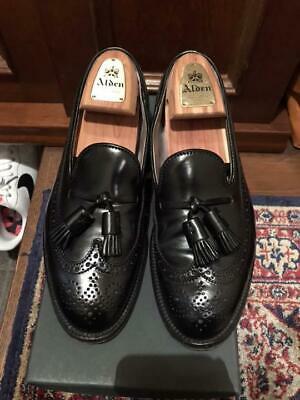 Alden 3906 Black Shell Cordovan Tassel Loafer