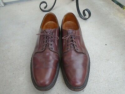 Alden 944 Burgundy Calfskin Plain Toe Blucher