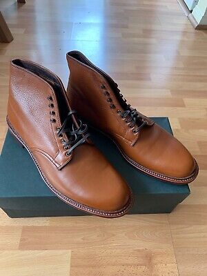 Alden 45173HF Cognac Lady Calf Plain Toe Boot