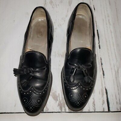 Alden 3800 Black Calfskin Tassel Loafer
