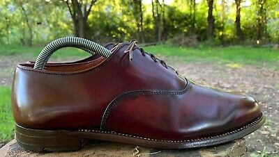 Alden 8321 Burgundy Calfskin Plain Toe Bal