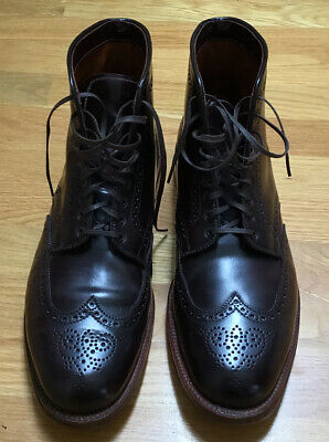 Alden 44668 Color 8 Shell Cordovan Wing Tip Boot