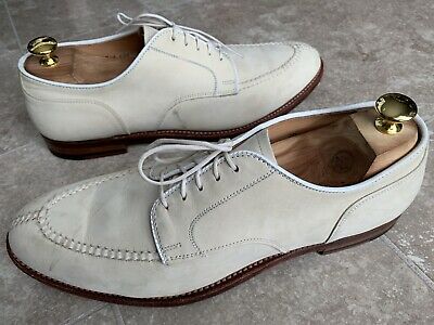 Alden 9624F Ivory Nubuck Norwegian Front Blucher