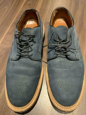 Alden 29314 Navy Nubuck Medallion Toe Blucher