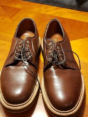 Alden D5407 Brown Trapper Calf Plain Toe Blucher