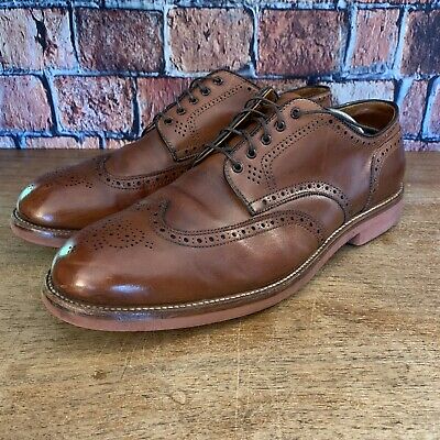 Alden 96601 Burnished Tan Calfskin Short Wing Tip Blucher