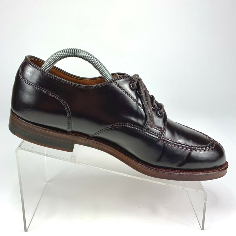 Alden D7607 Color 8 Shell Cordovan Norwegian Front Blucher