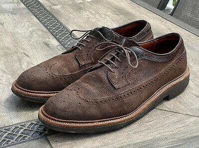 Alden 97561 Tobacco Reverse Chamois Long Wing Blucher