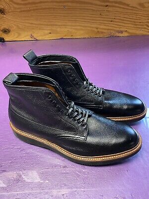 Alden D9841H Black Regina Grain Plain Toe Boot