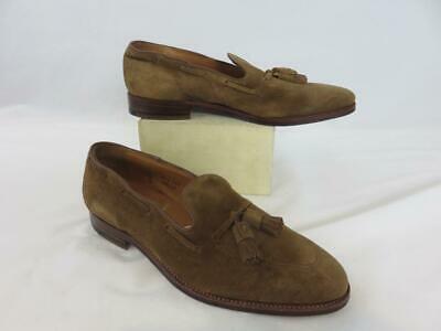 Alden 3403UF Tan Suede Tassel Loafer