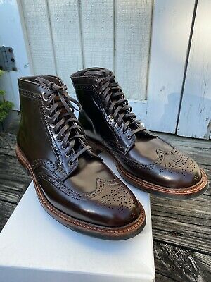 Alden A9804C Cigar Shell Cordovan Wing Tip Boot