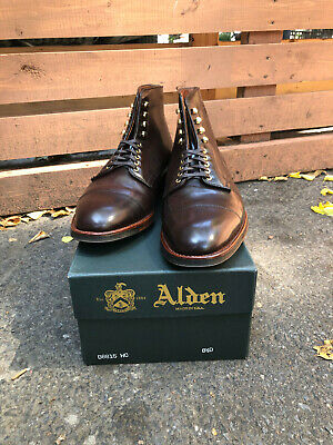 Alden D8815HC Mocha Shell Cordovan Cap Toe Boot