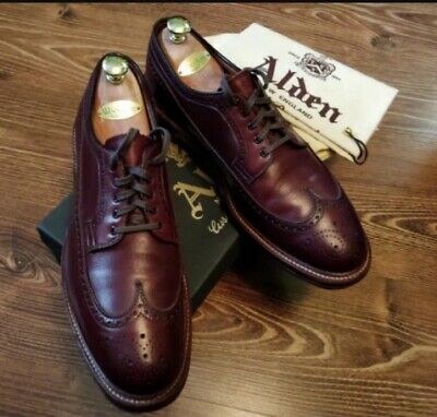 Alden 97741 Burgundy Calfskin Long Wing Blucher