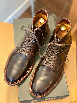 Alden D6837H Color 8 Shell Cordovan Plain Toe Boot