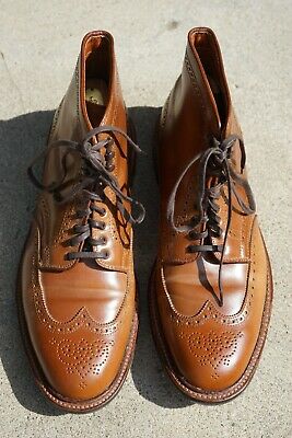 Alden D5801HC Whiskey Shell Cordovan Wing Tip Boot