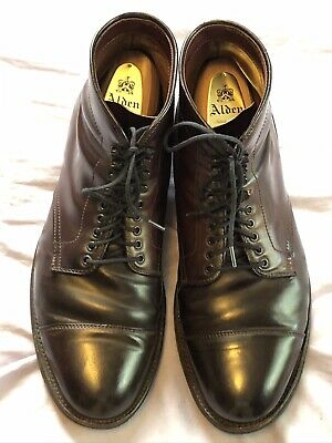 Alden 3962HC Color 8 Shell Cordovan Cap Toe Boot