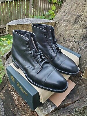 Alden D5808HC Black Alpine Grain Cap Toe Boot